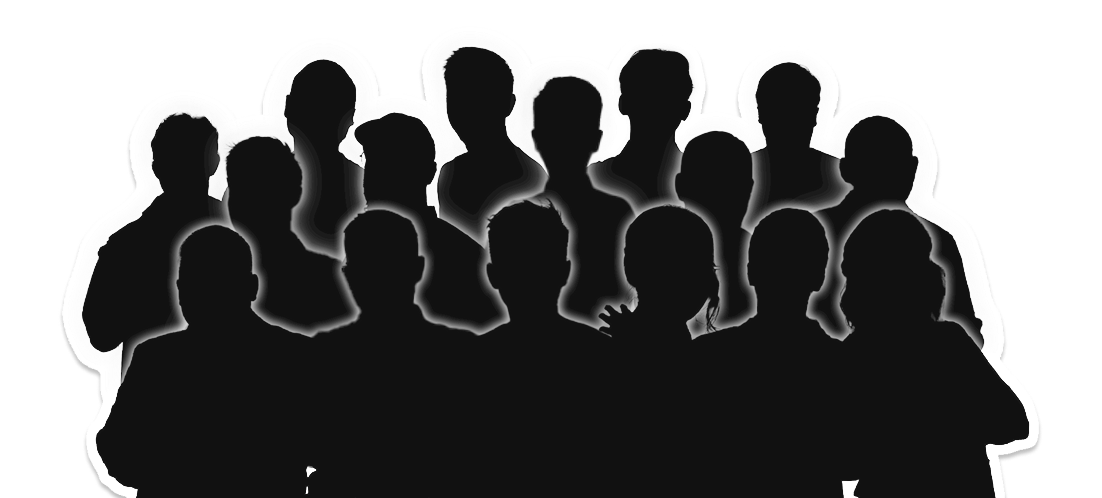 Speaker silhouettes